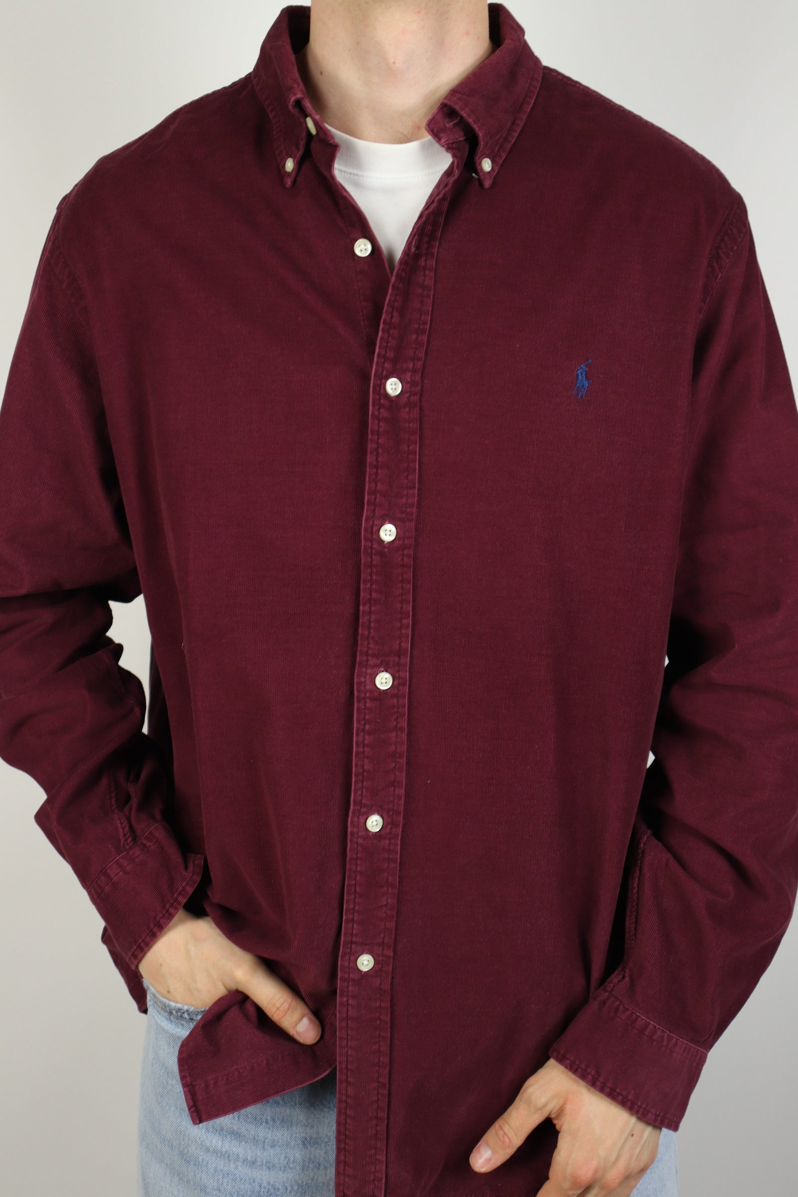 Ralph Lauren corduroy overhemd - XL