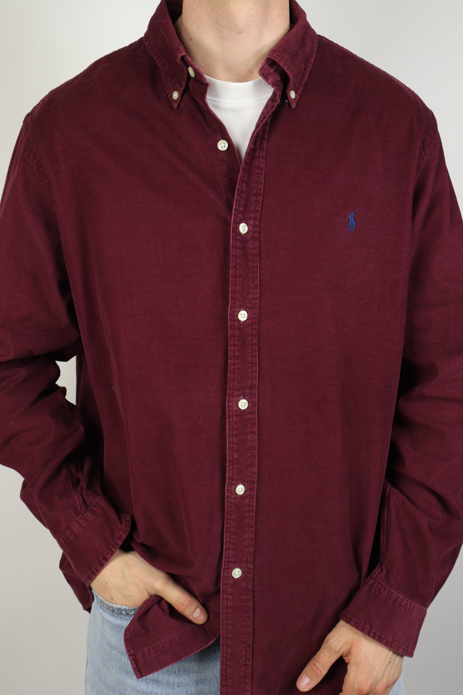 Ralph Lauren corduroy overhemd - XL
