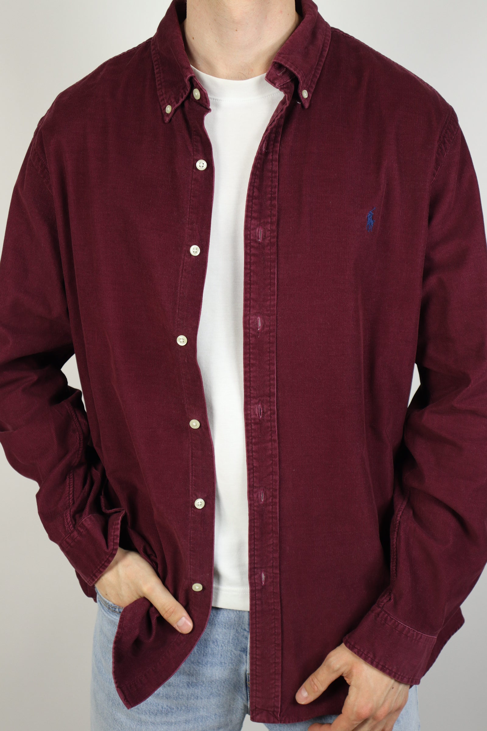 Ralph Lauren corduroy overhemd - XL