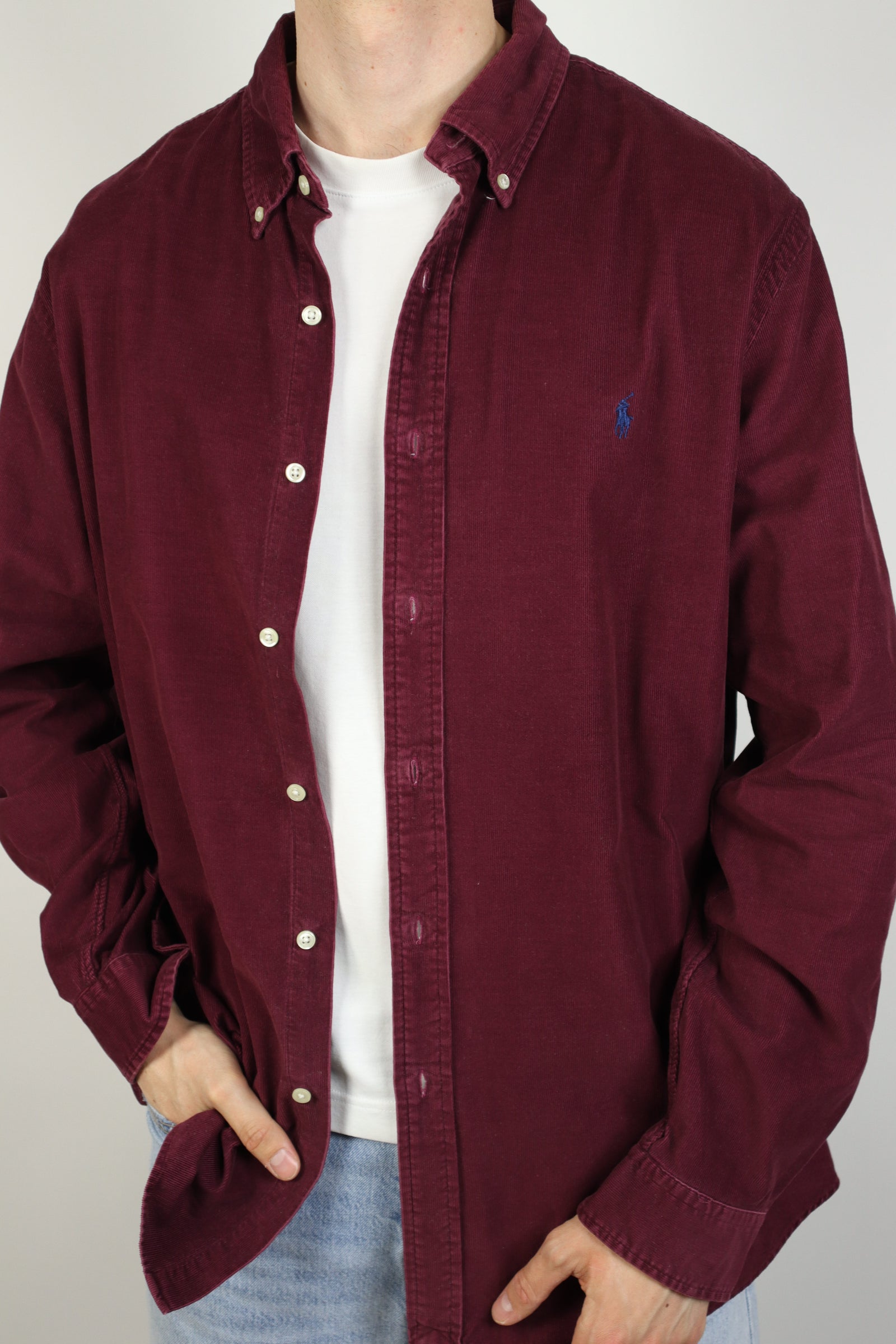 Ralph Lauren corduroy overhemd - XL