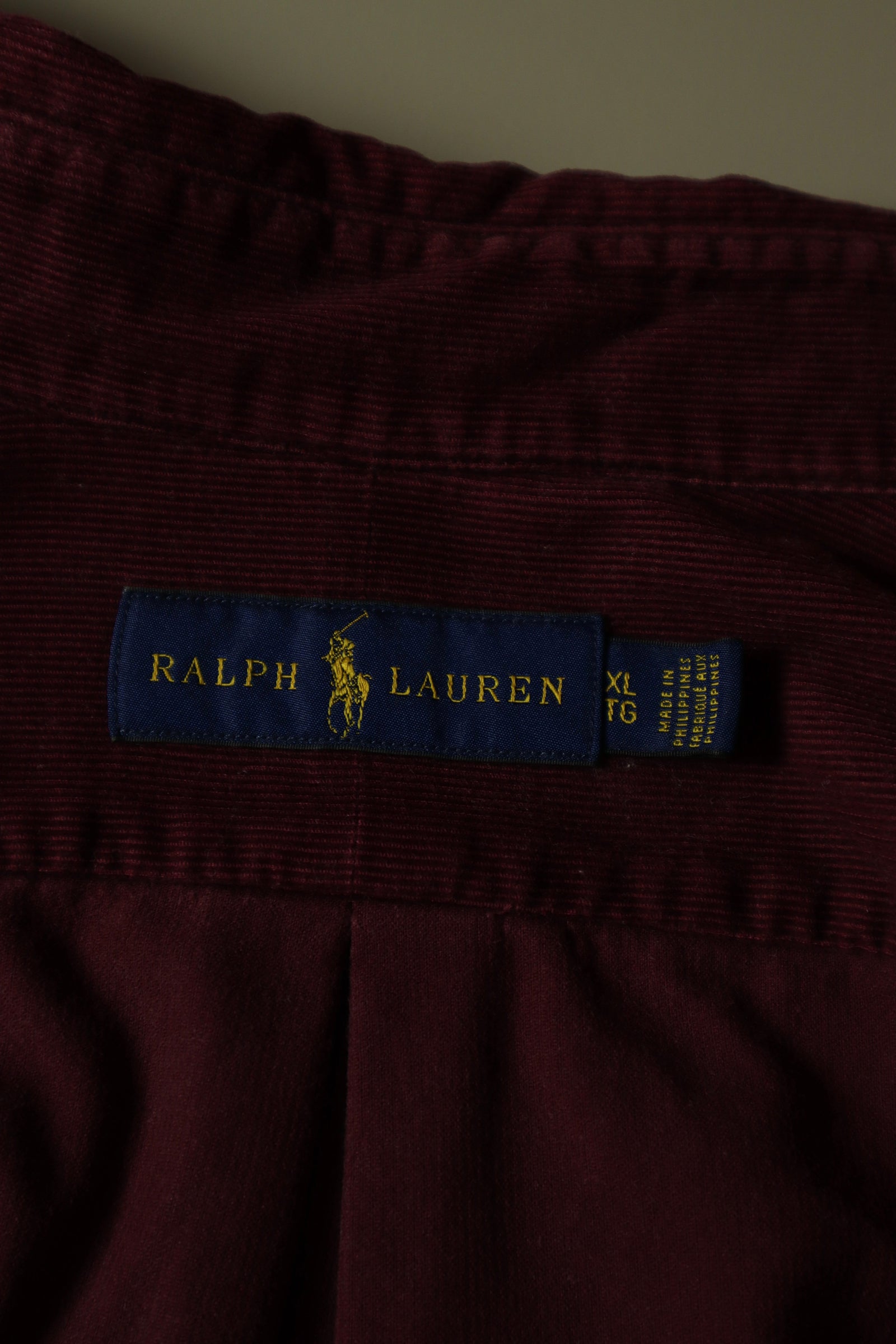 Ralph Lauren corduroy overhemd - XL