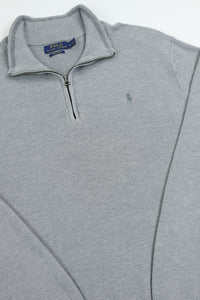 Ralph Lauren trui met kwart rits - M