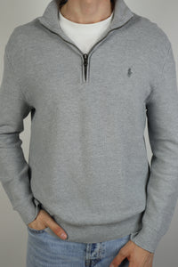 Ralph Lauren trui met kwart rits - L
