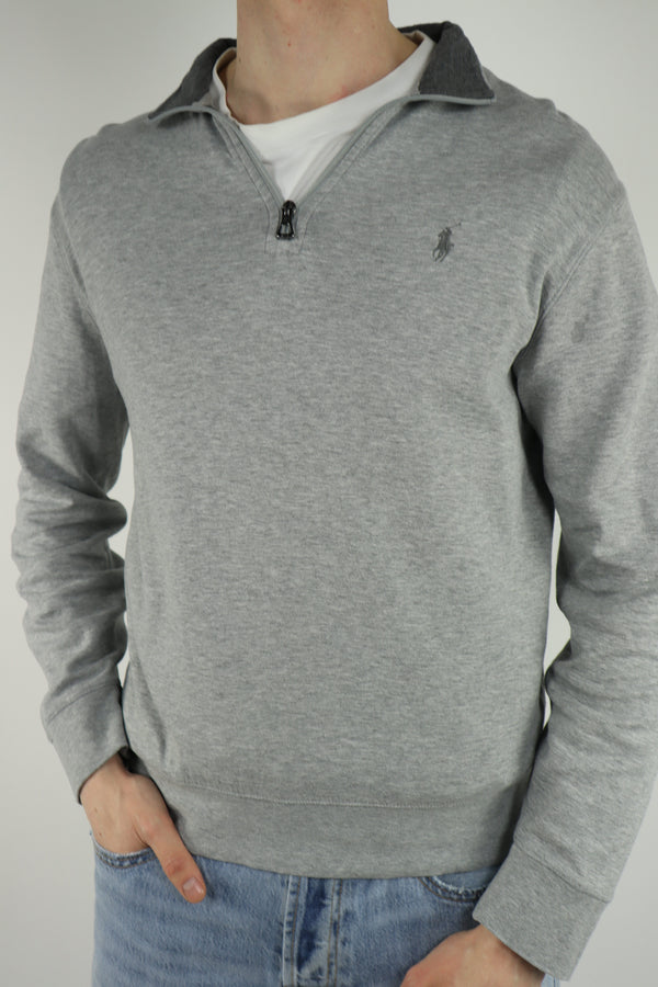 Ralph Lauren trui met kwart rits - S