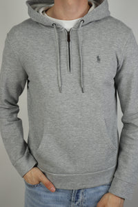 Ralph Lauren hoodie met kwart rits - S