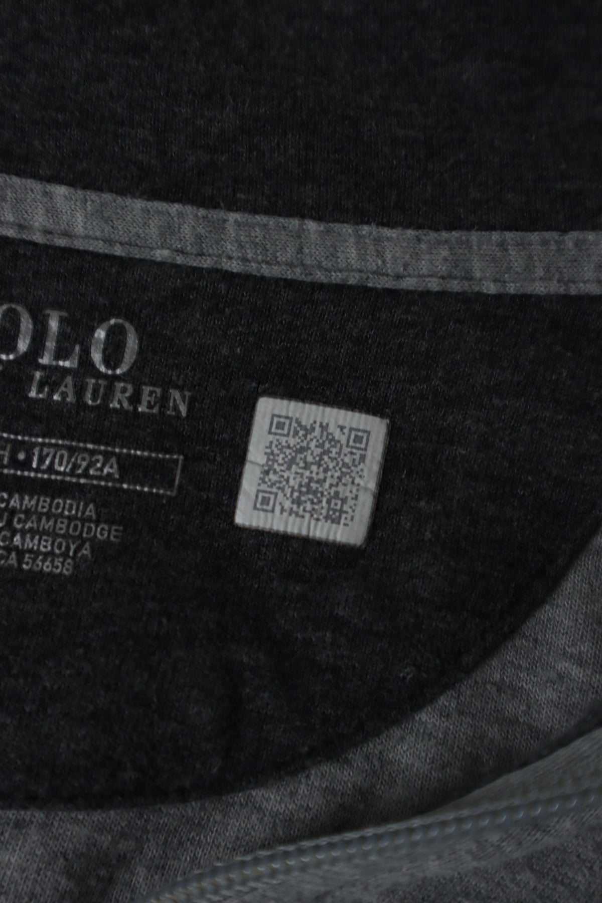 Ralph Lauren trui met kwart rits - S
