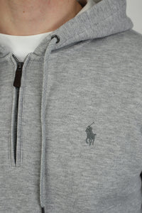 Ralph Lauren hoodie met kwart rits - S