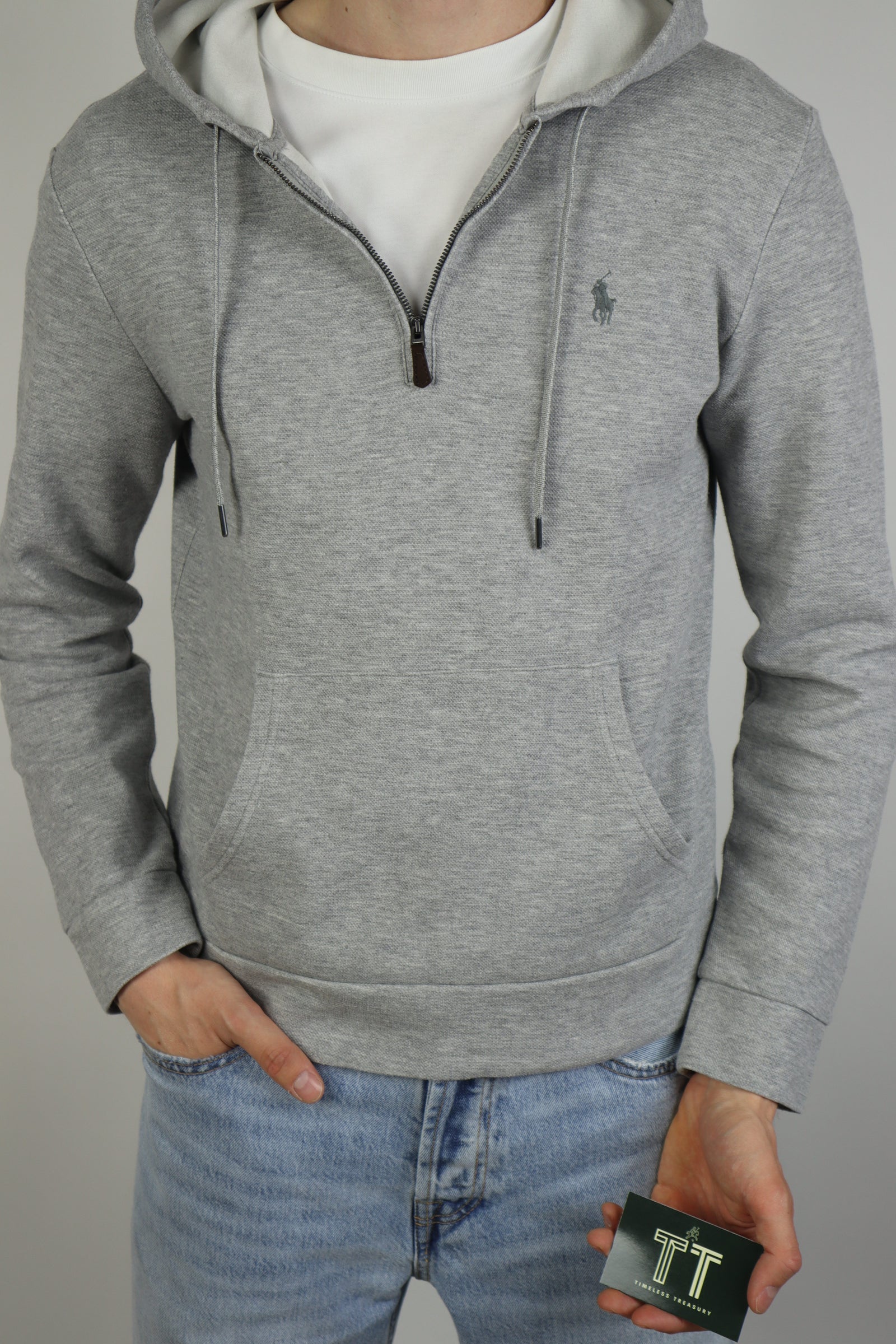Ralph Lauren quarter zip hoodie - S