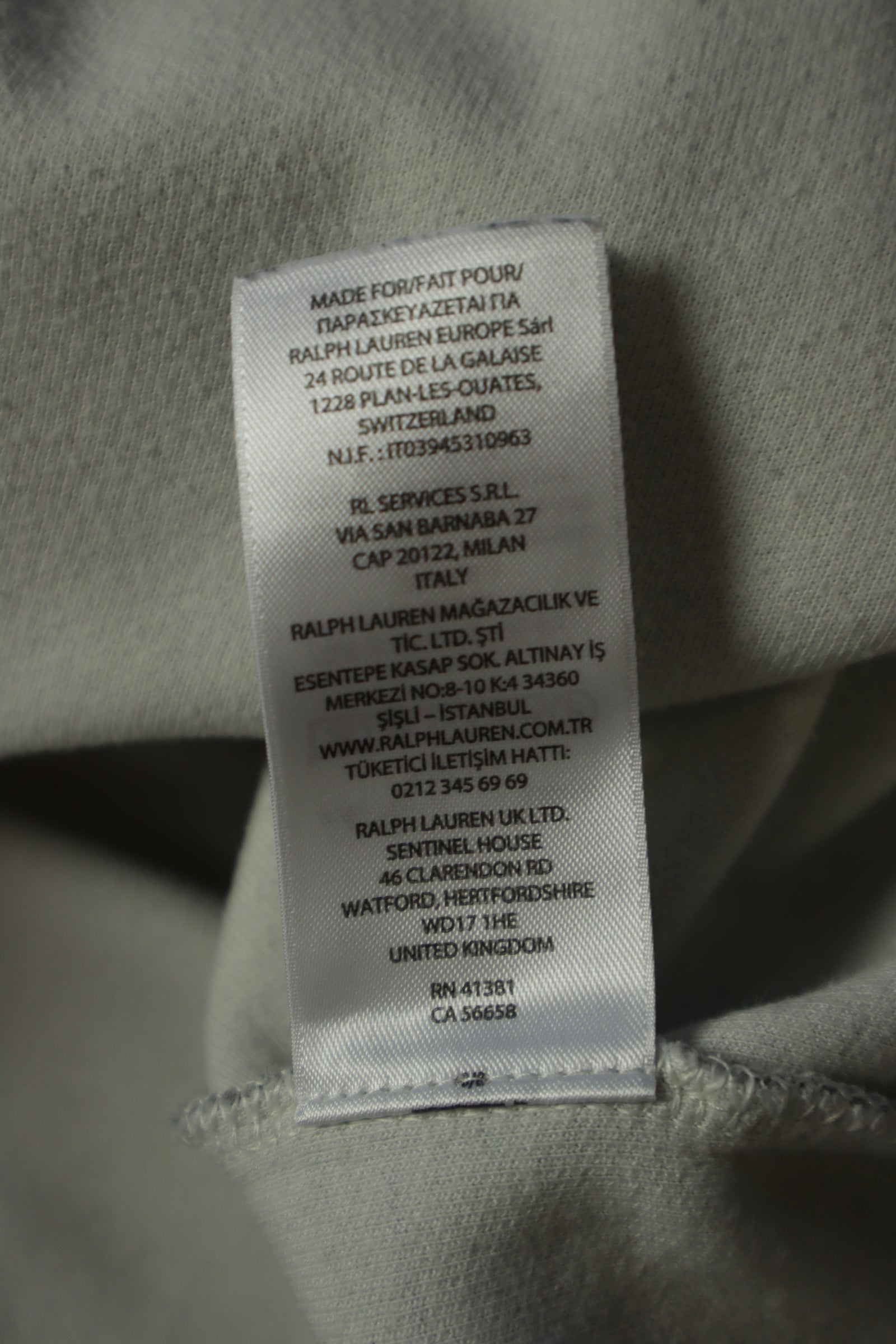 Ralph Lauren quarter zip hoodie - S