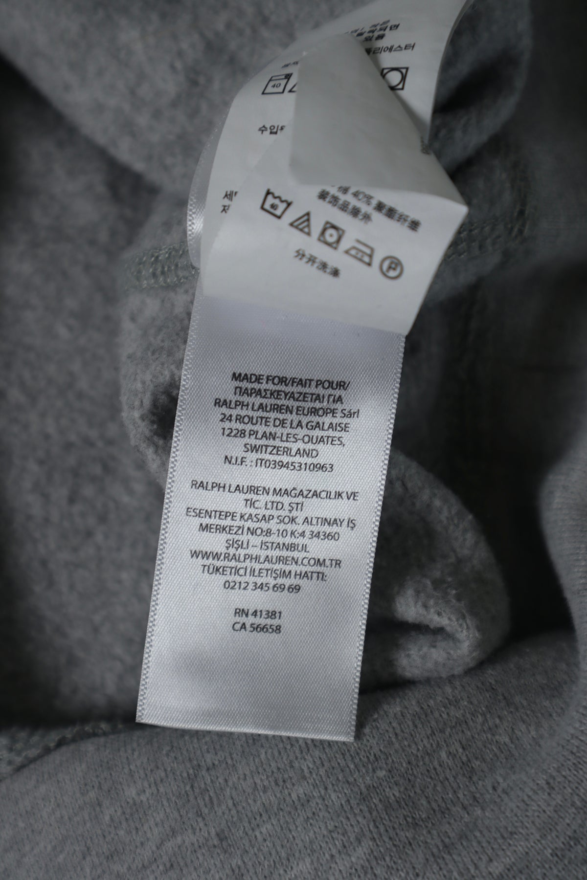 Ralph Lauren rugby polo sweater - S
