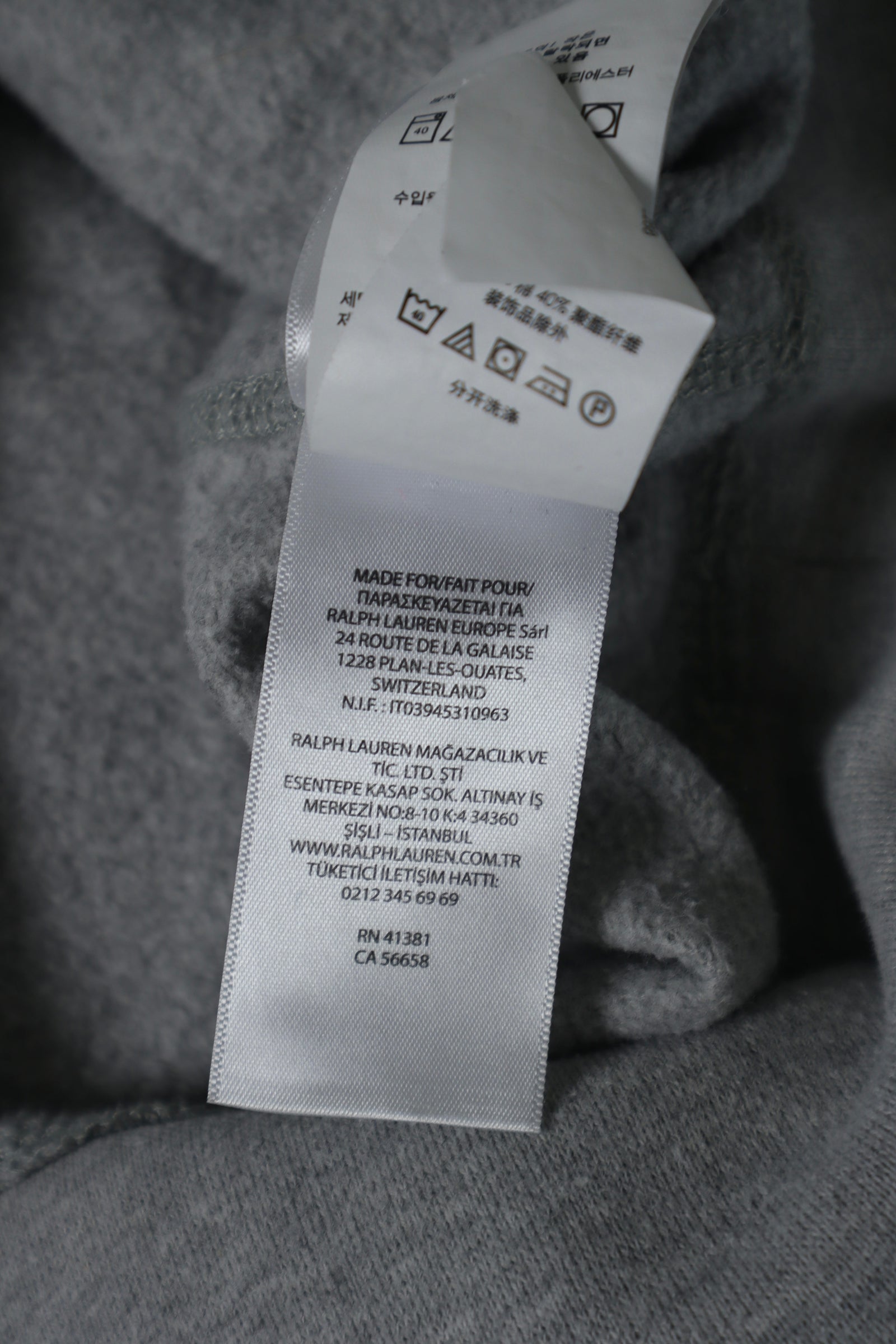 Ralph Lauren rugby polo sweater - S