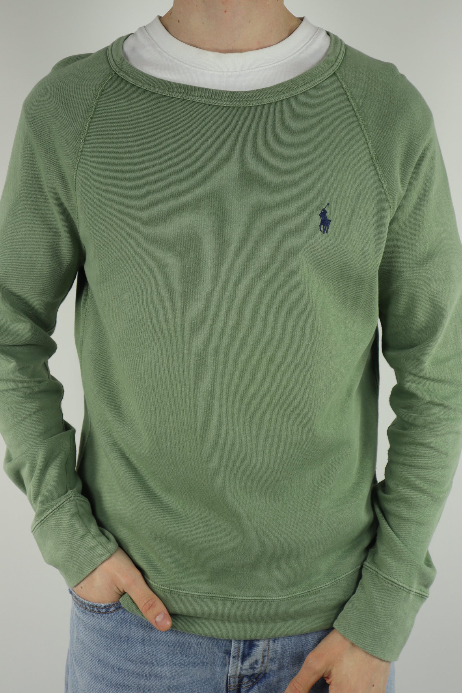 Ralph Lauren trui met ronde hals - M