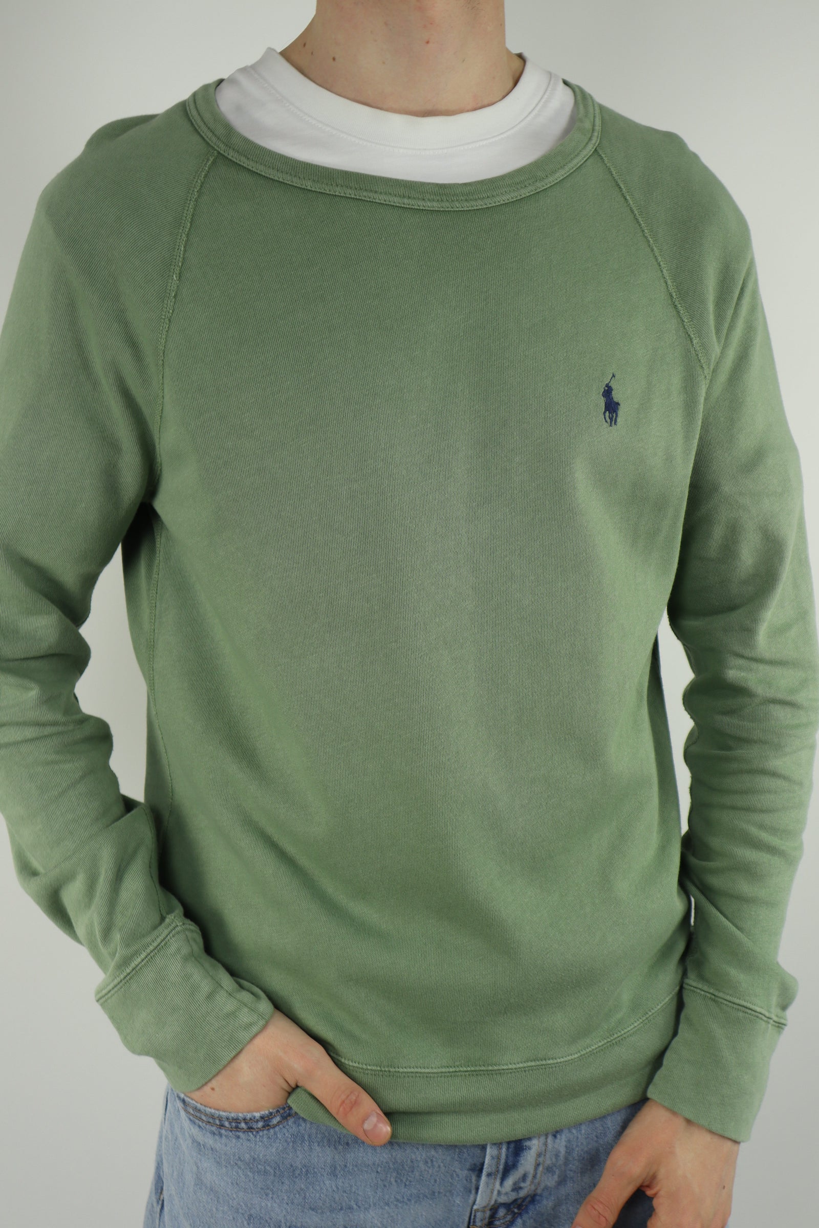 Ralph Lauren trui met ronde hals - M