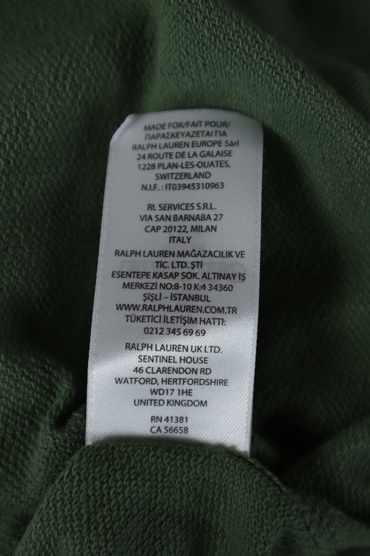 Ralph Lauren trui met ronde hals - M
