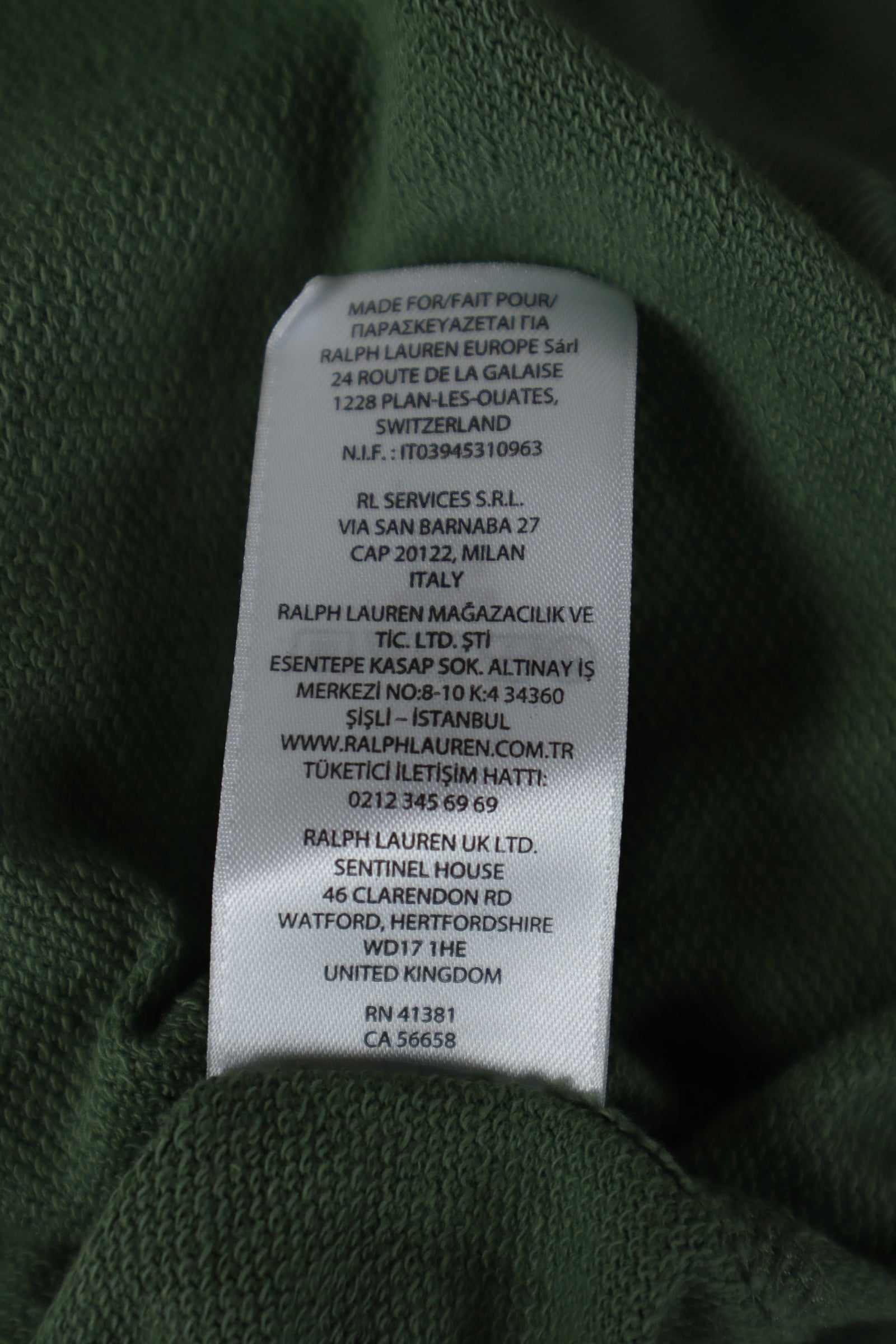 Ralph Lauren trui met ronde hals - M