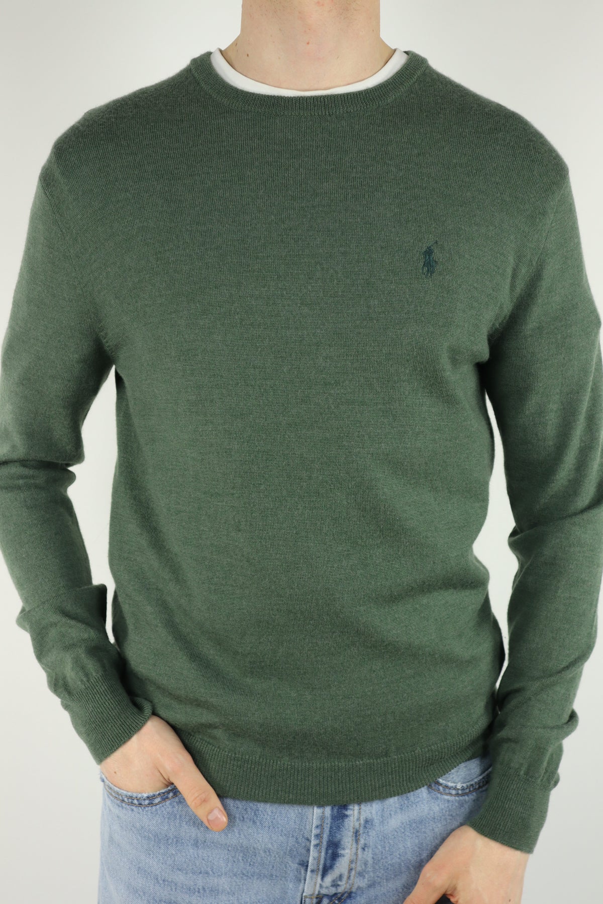 Ralph Lauren trui met ronde hals - S