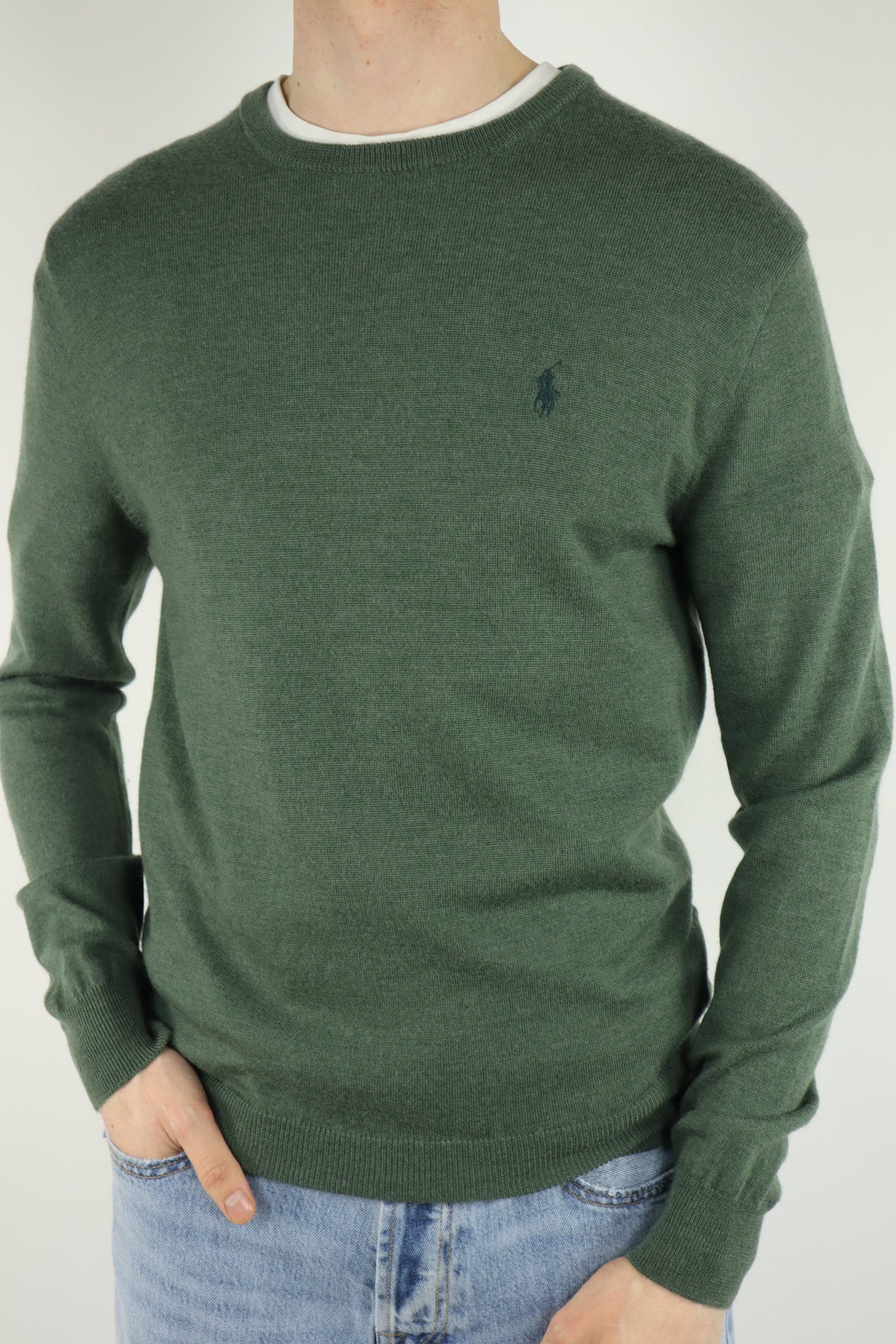 Ralph Lauren trui met ronde hals - S