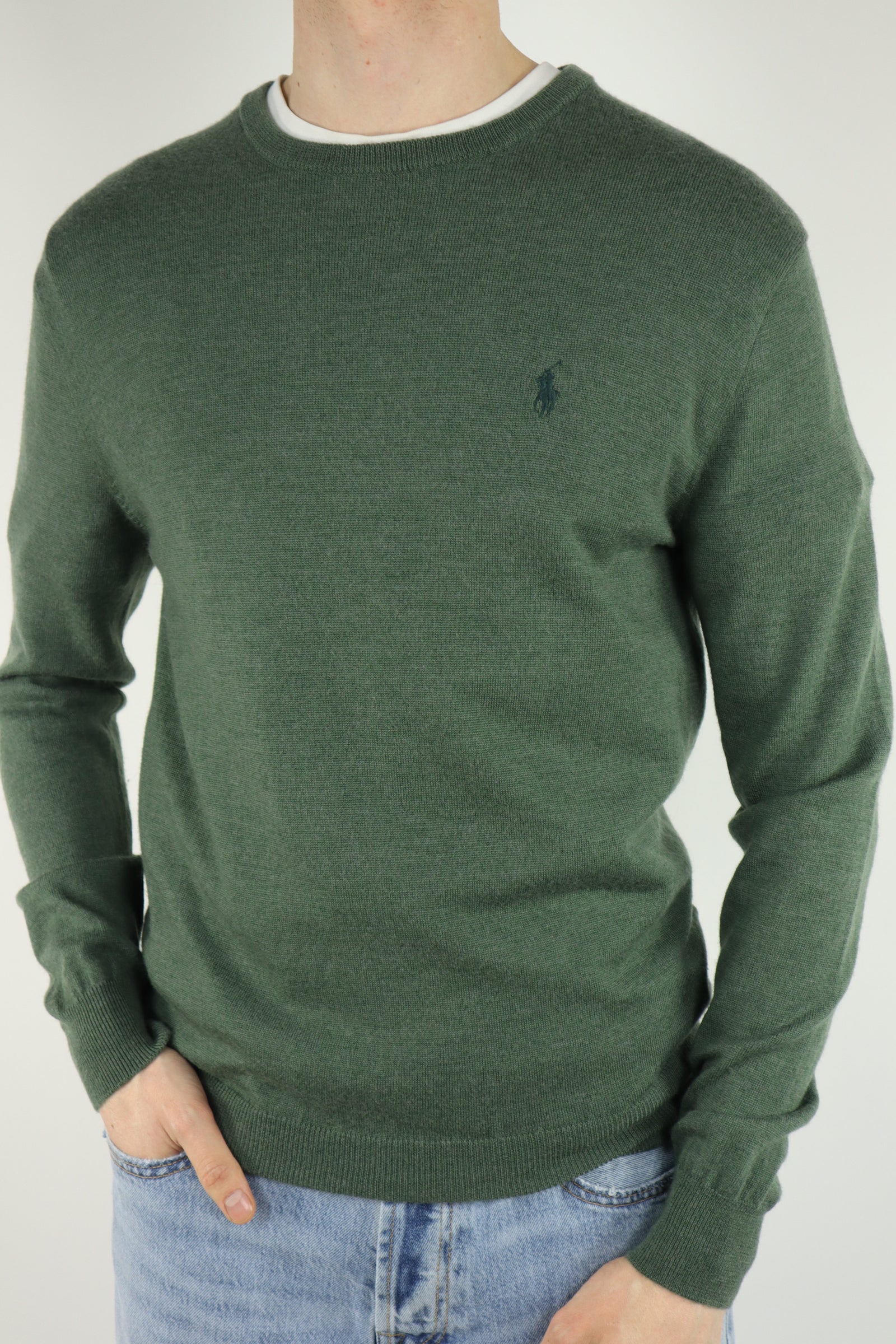Ralph Lauren trui met ronde hals - S