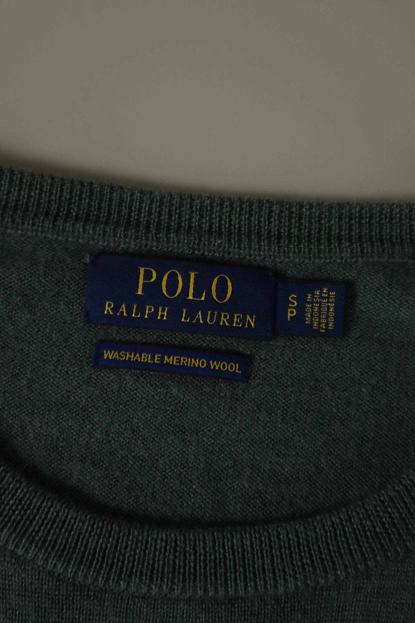 Ralph Lauren trui met ronde hals - S