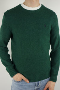 Ralph Lauren wollen trui met ronde hals - S