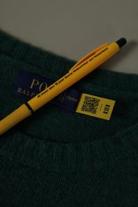 Ralph Lauren wollen trui met ronde hals - S