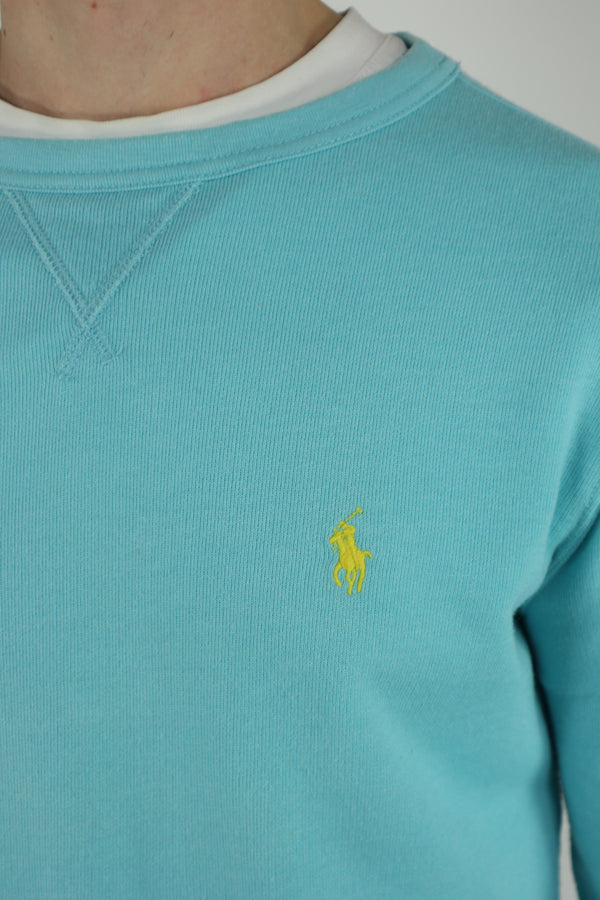 Ralph Lauren trui met ronde hals - S