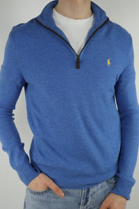 Ralph Lauren trui met kwart rits - S