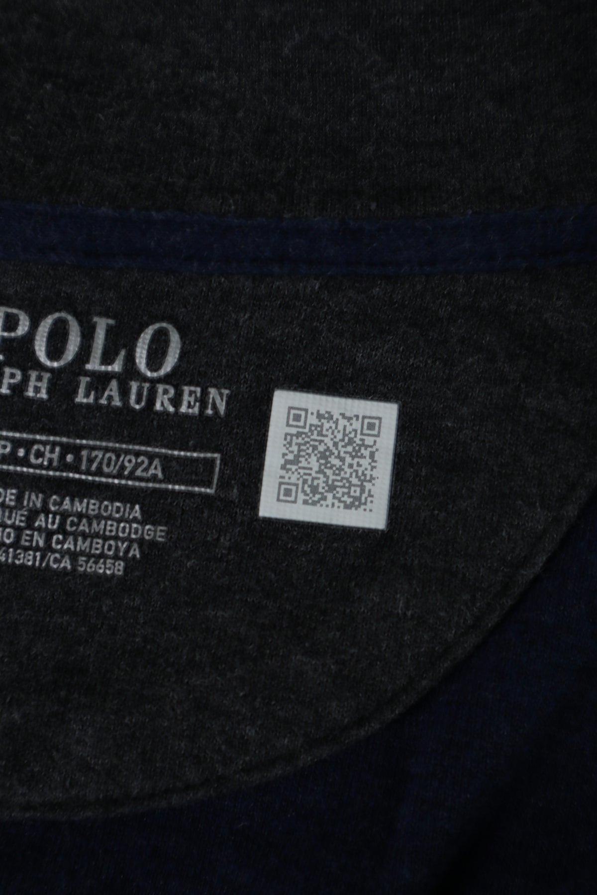 Ralph Lauren trui met kwart rits - S