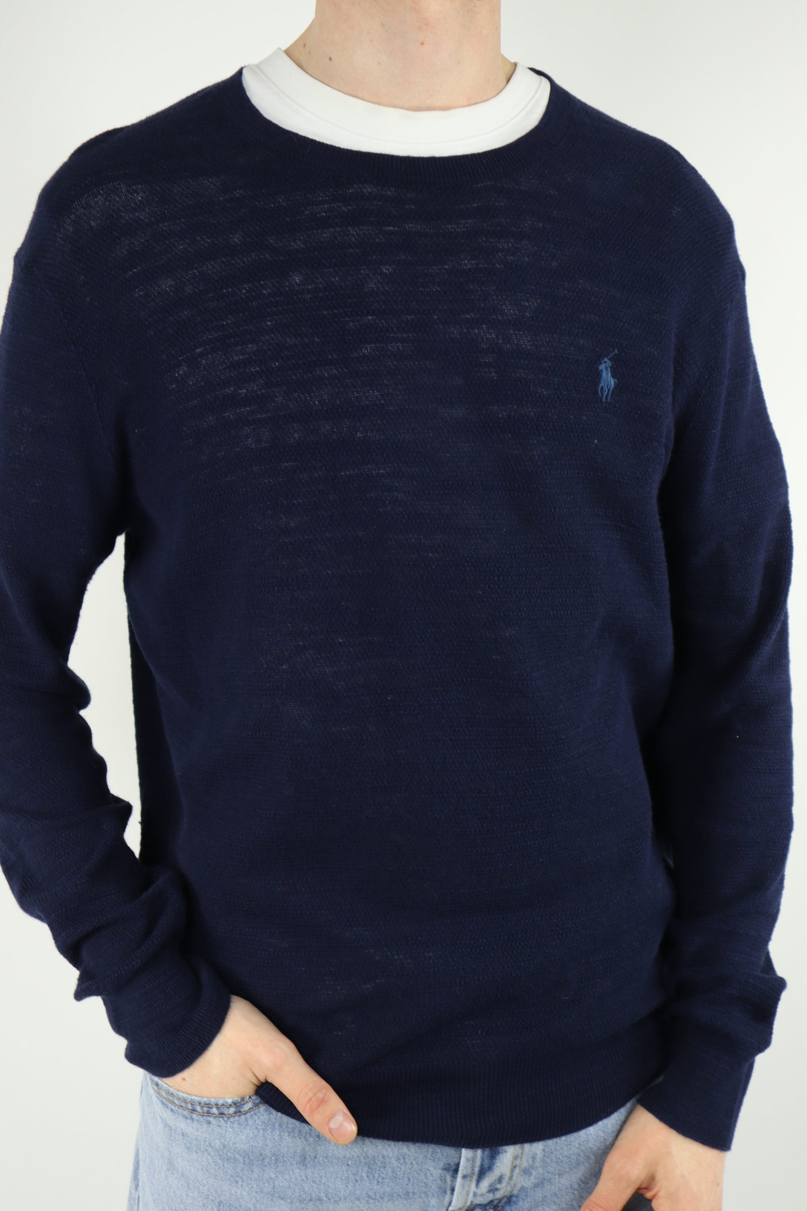 Ralph Lauren trui met ronde hals - M