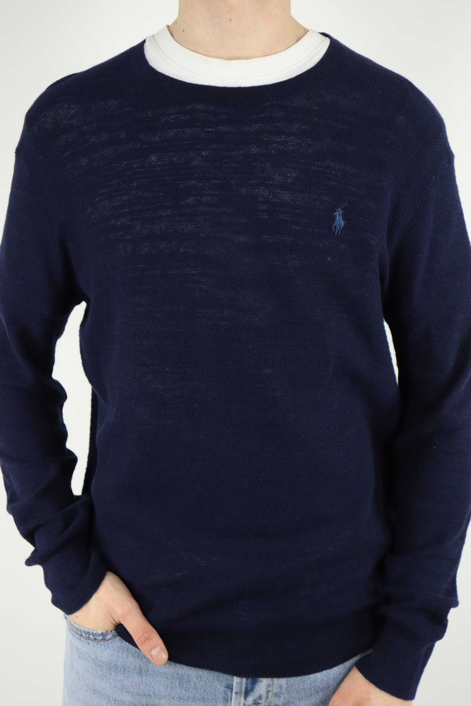 Ralph Lauren trui met ronde hals - M