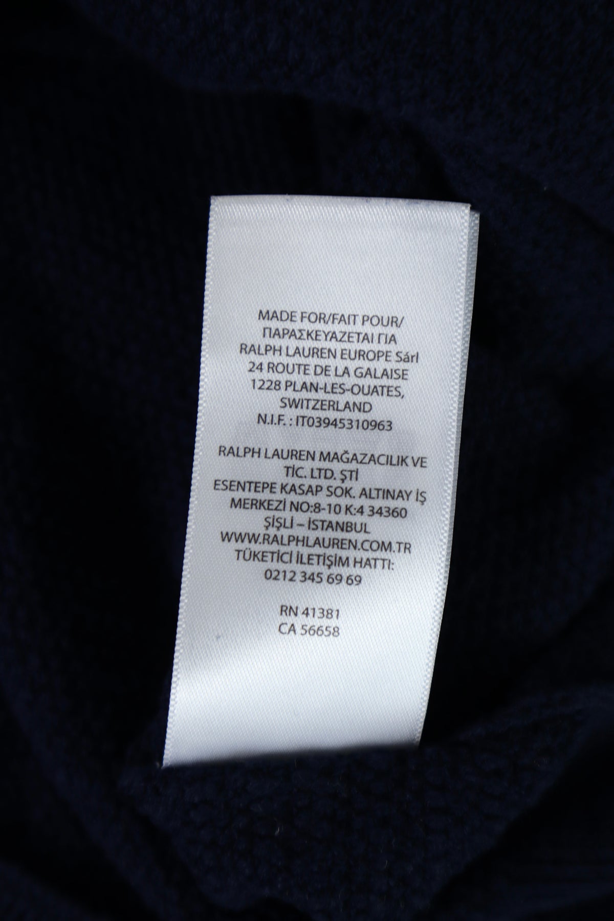 Ralph Lauren trui met ronde hals - M