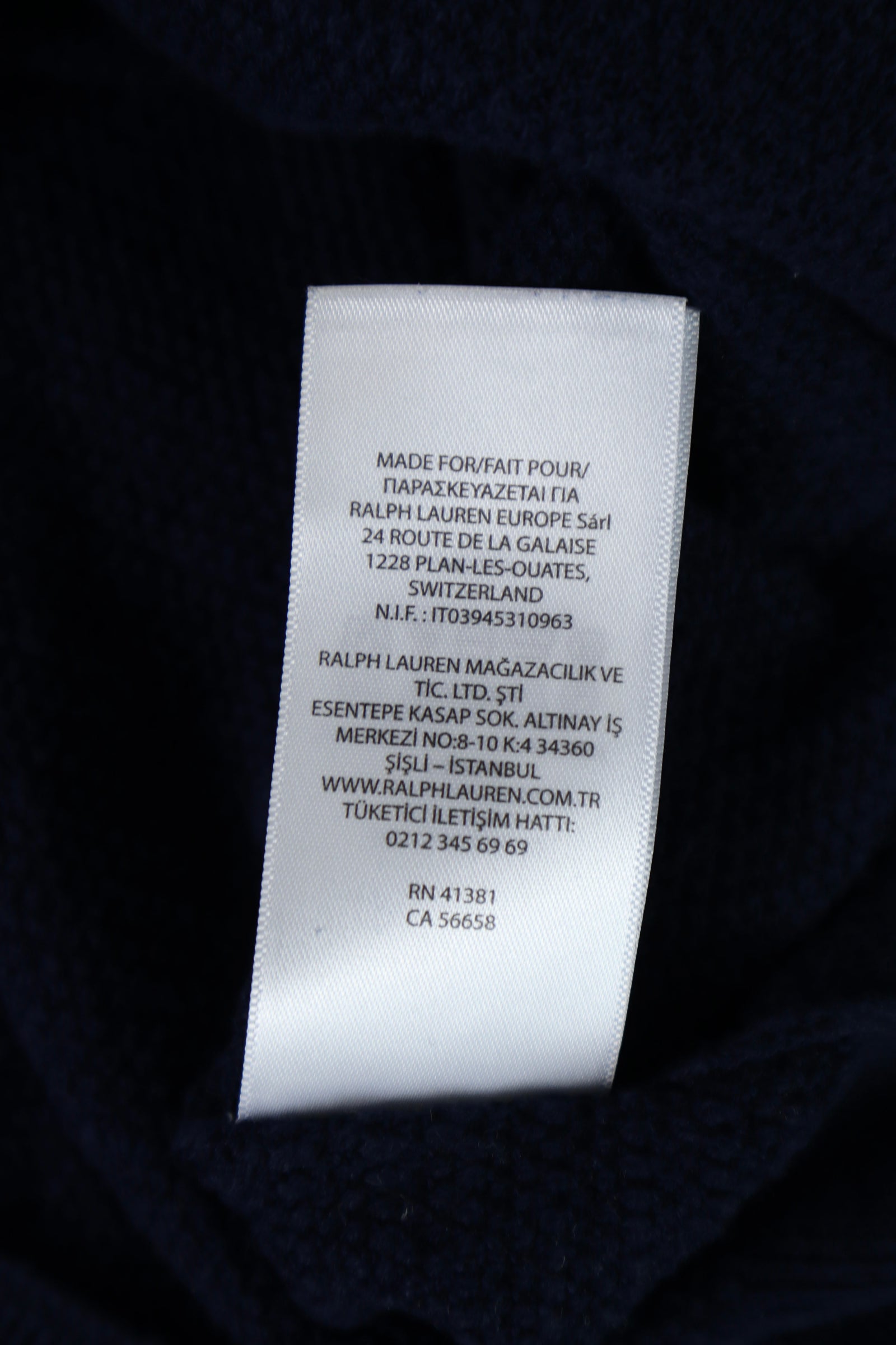 Ralph Lauren trui met ronde hals - M