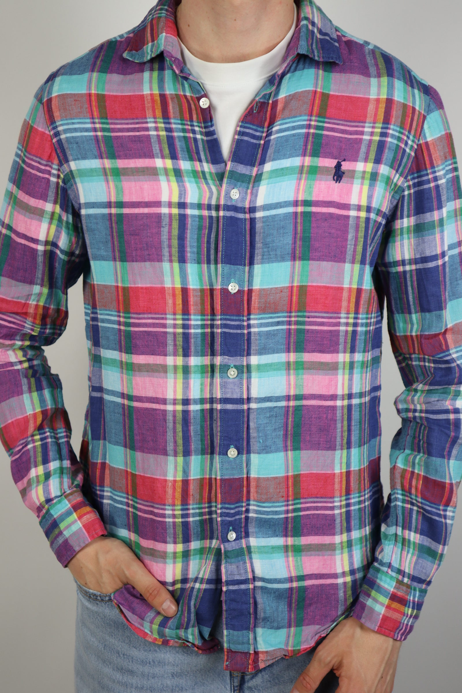 Ralph Lauren linnen overhemd - M