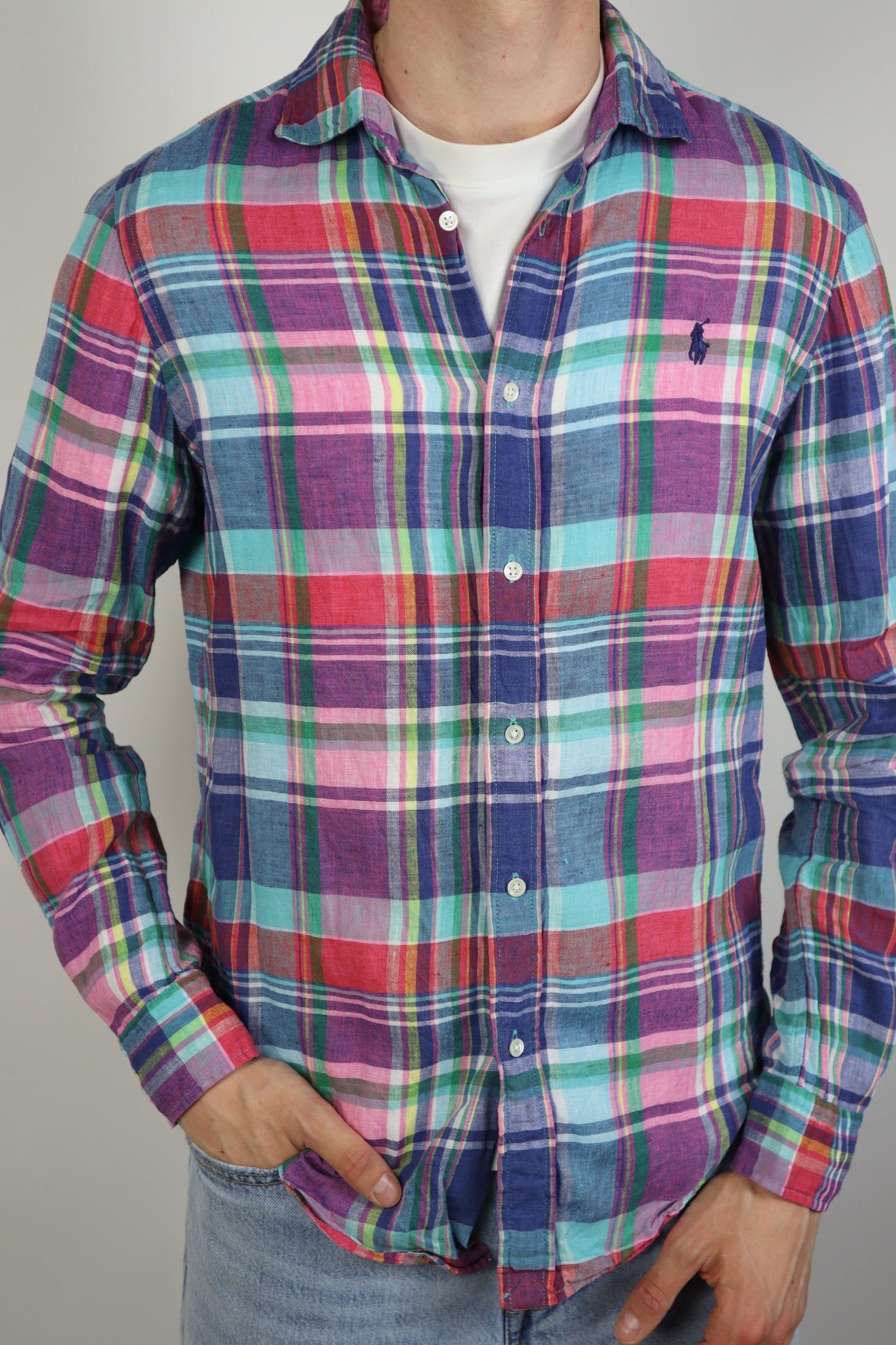 Ralph Lauren linnen overhemd - M