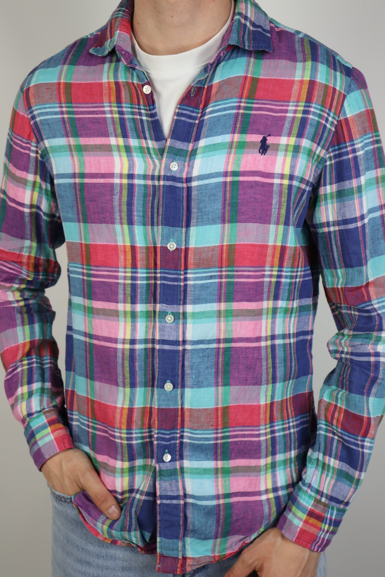 Ralph Lauren linnen overhemd - M