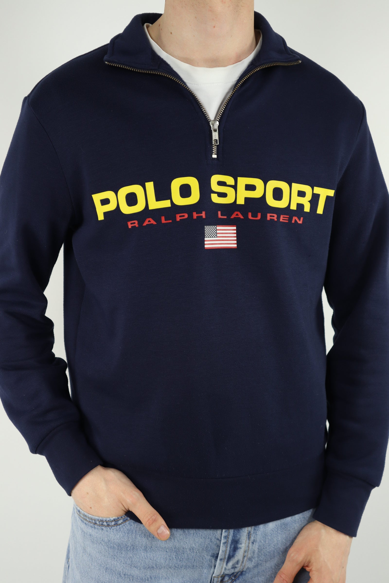 Ralph Lauren polo sport quarter zip - S