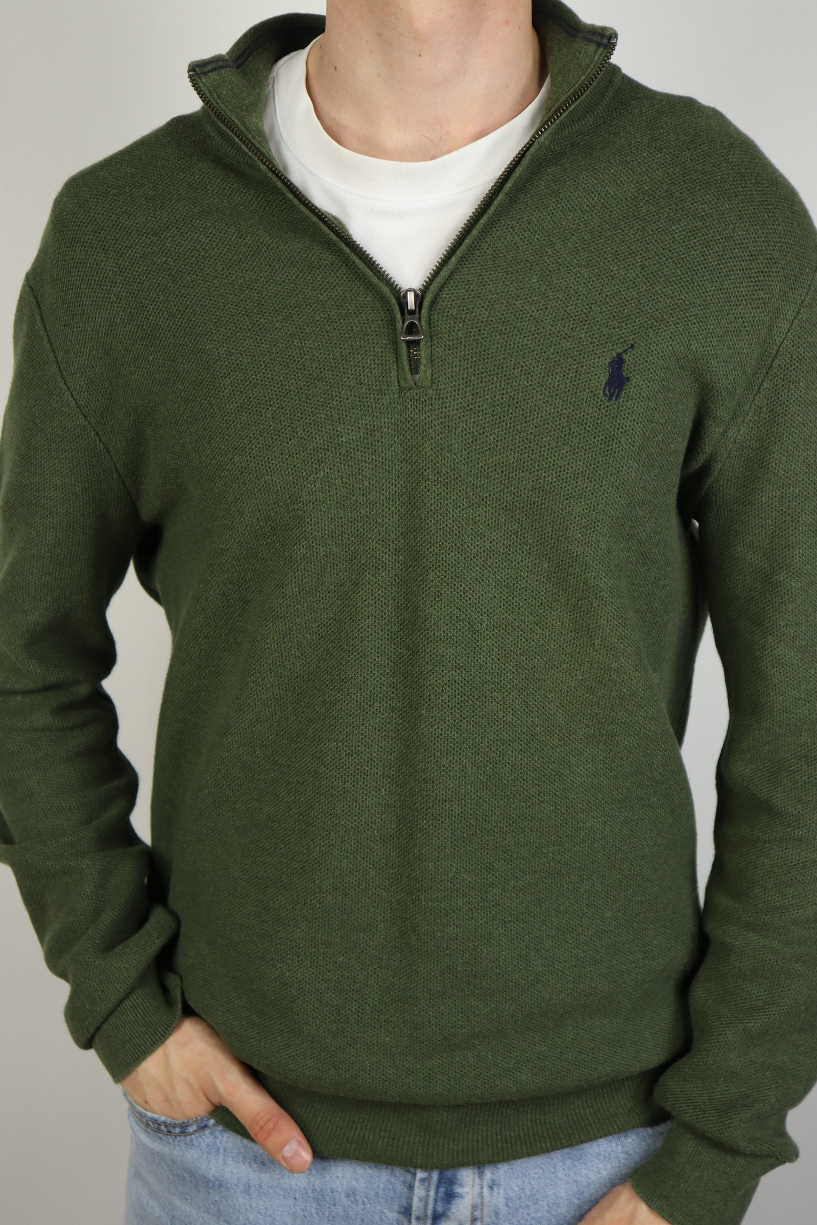 Ralph Lauren quarter zip - M