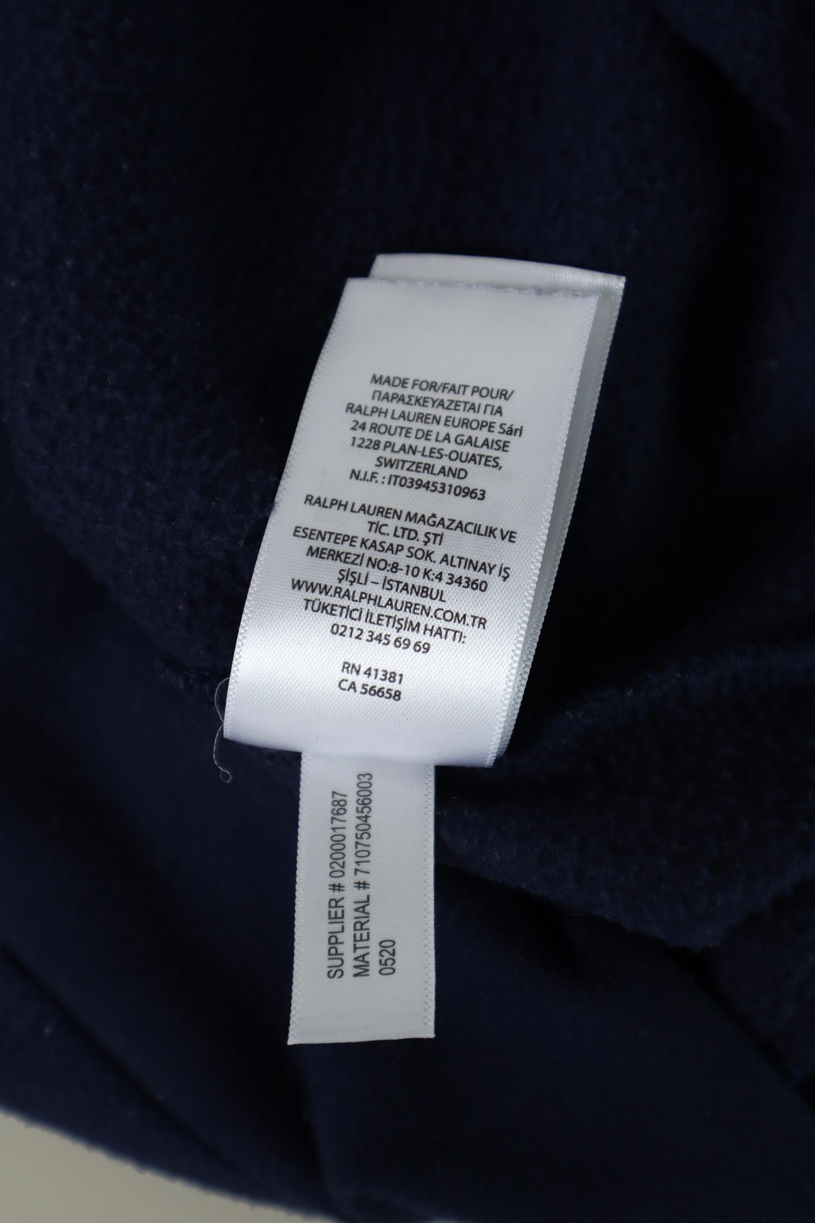 Ralph Lauren polo sport quarter zip - S