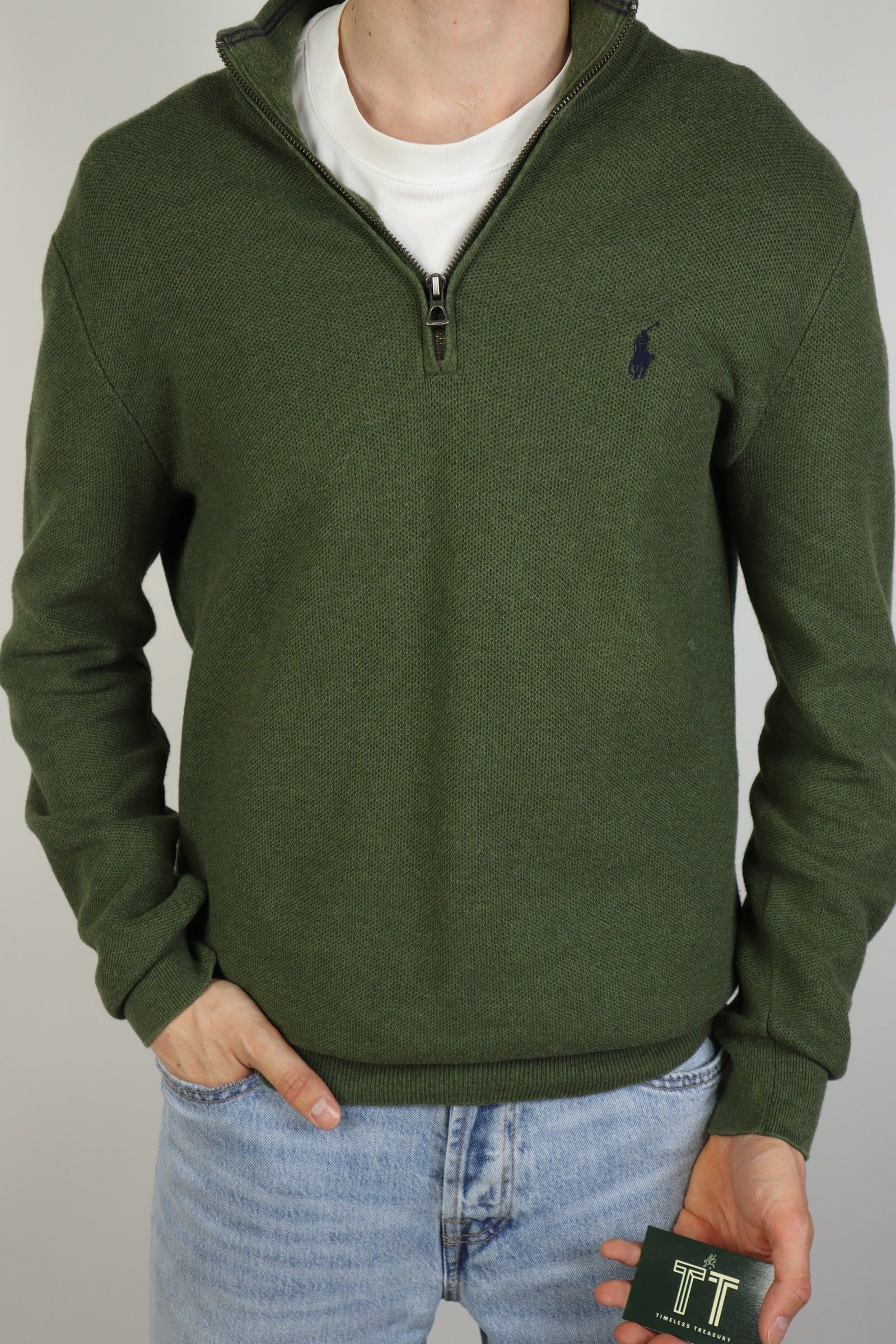 Ralph Lauren quarter zip - M