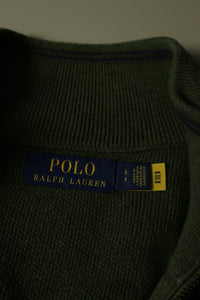 Ralph Lauren trui met kwart rits - M