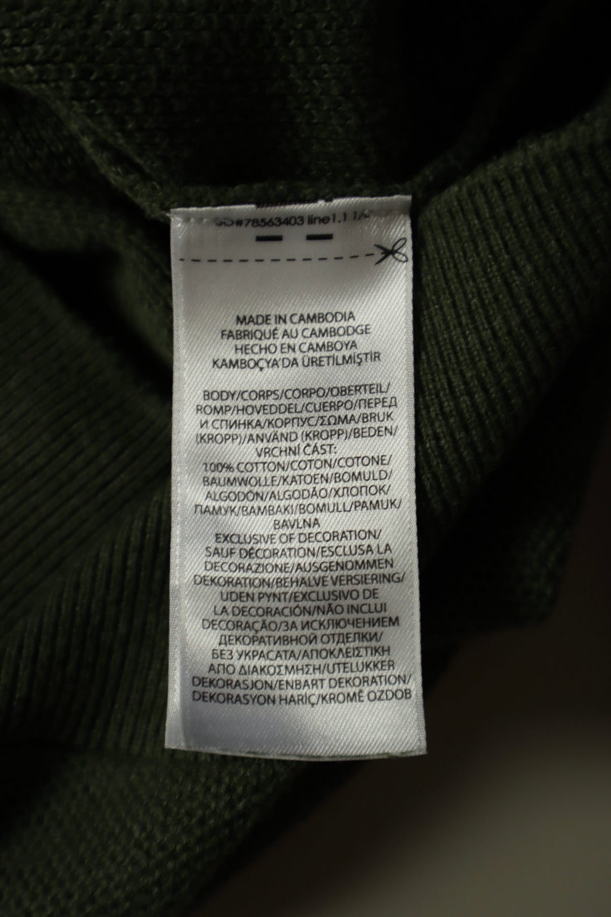 Ralph Lauren trui met kwart rits - M