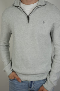 Ralph Lauren trui met kwart rits - M
