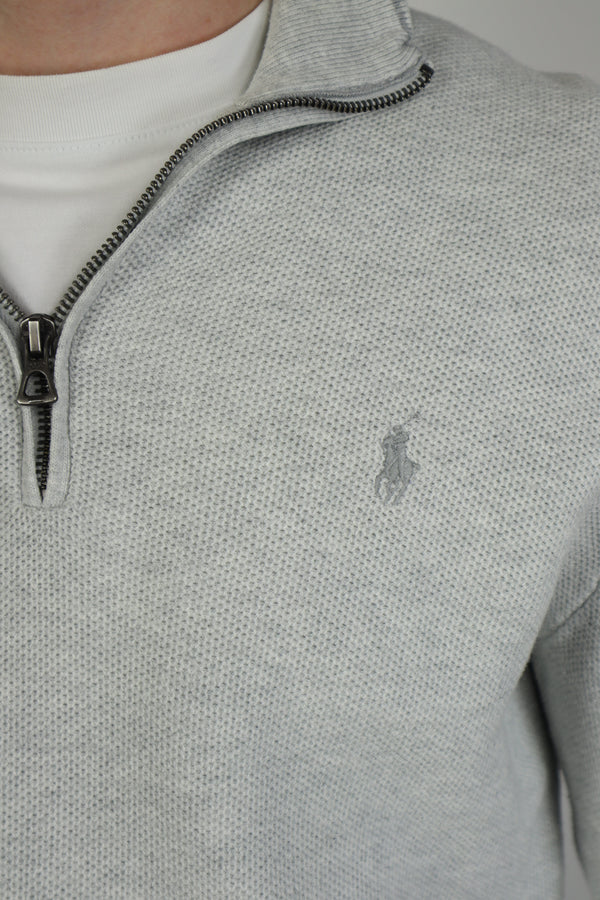 Ralph Lauren trui met kwart rits - M