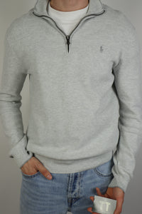 Ralph Lauren trui met kwart rits - M