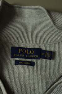 Ralph Lauren trui met kwart rits - M