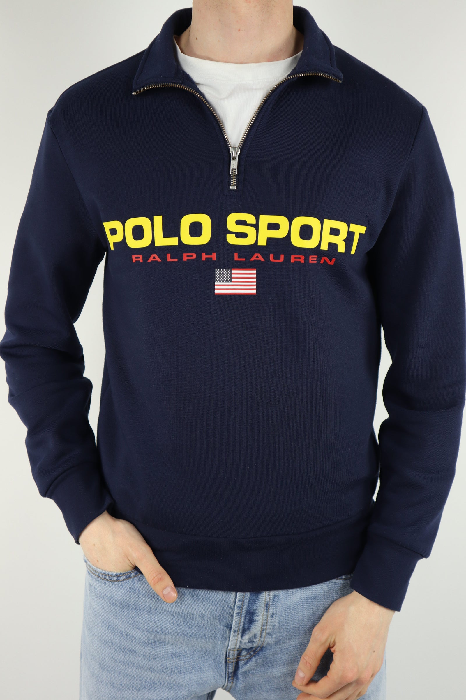 Ralph Lauren polo sport quarter zip - S