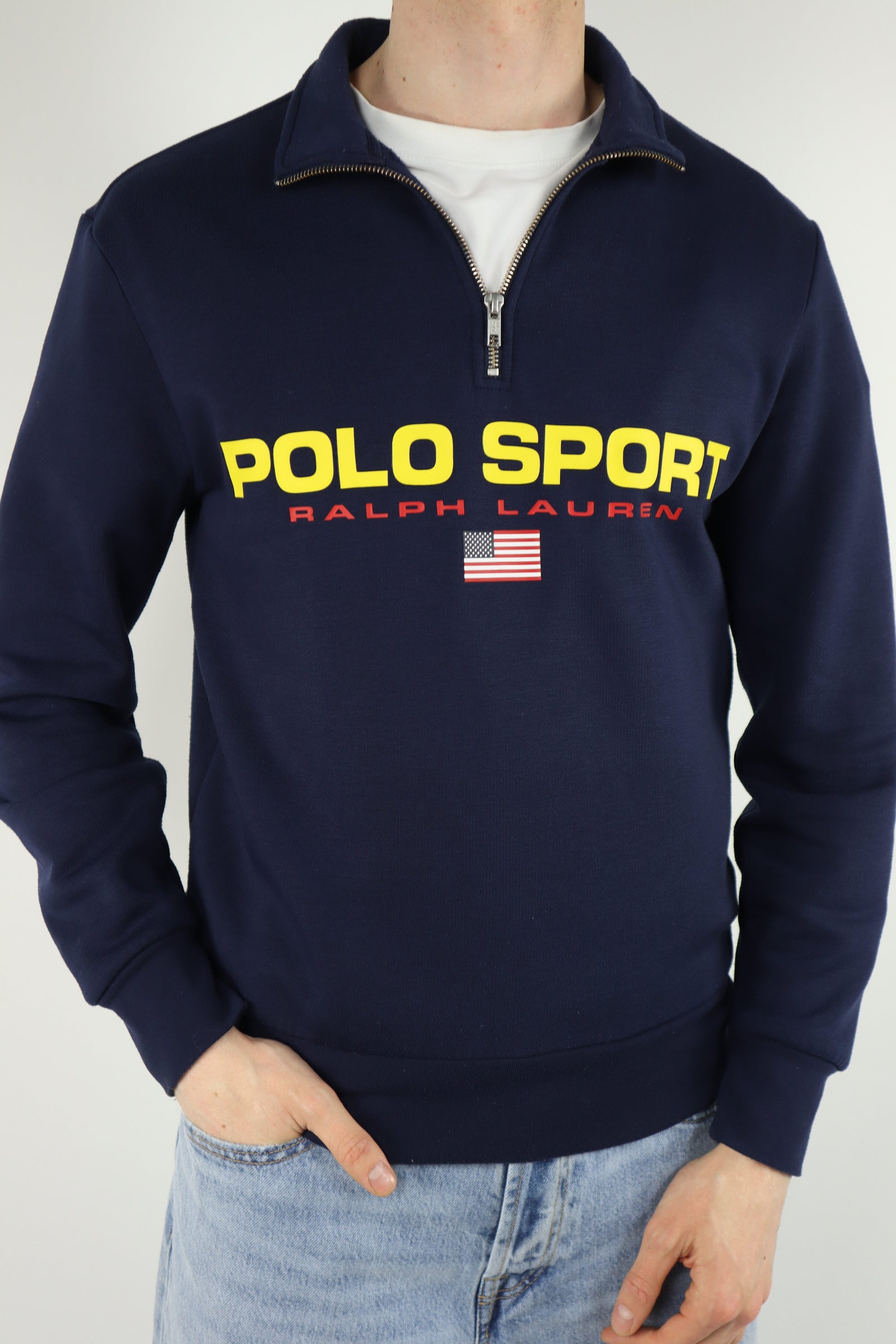 Ralph Lauren polo sport quarter zip - S
