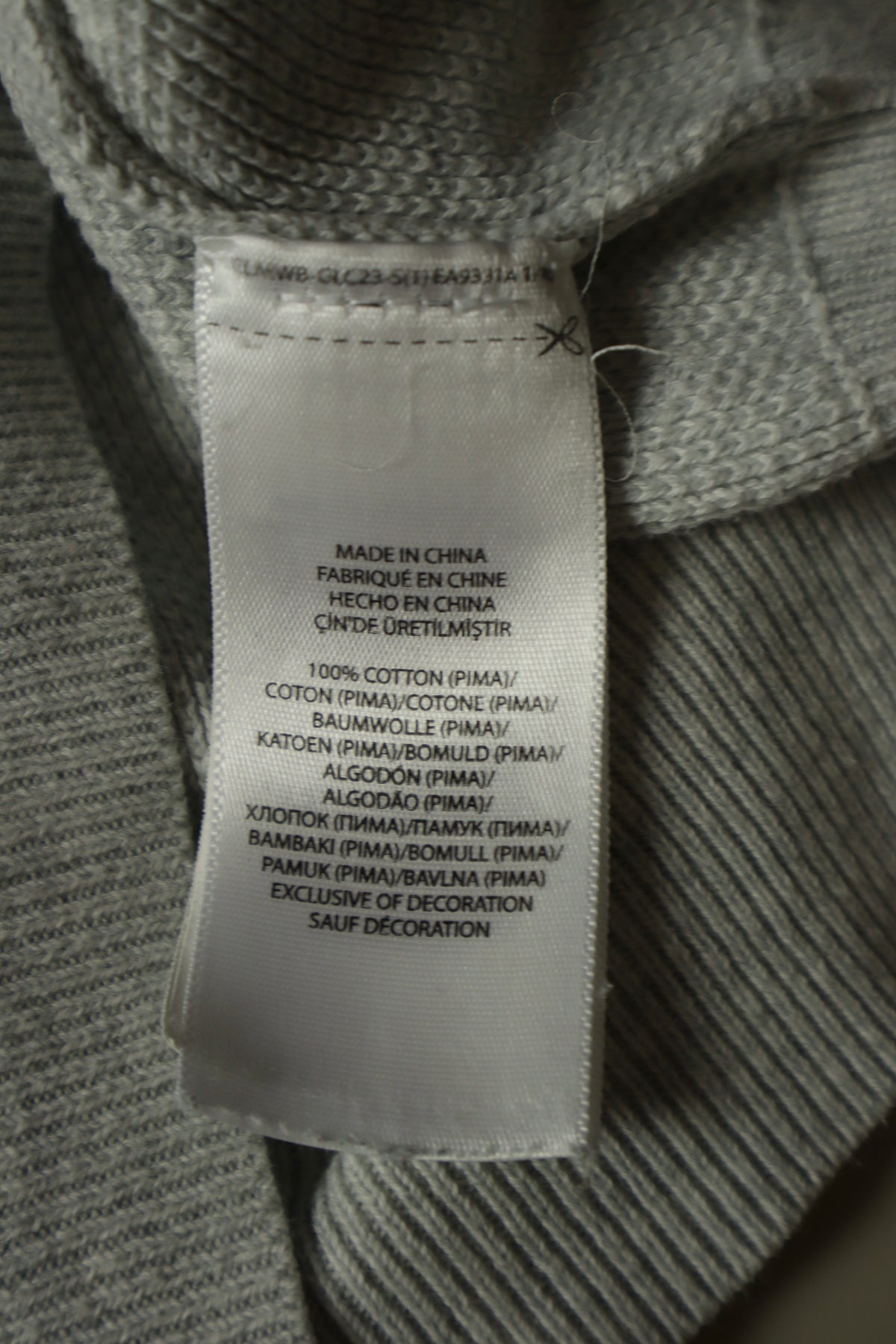 Ralph Lauren trui met kwart rits - M