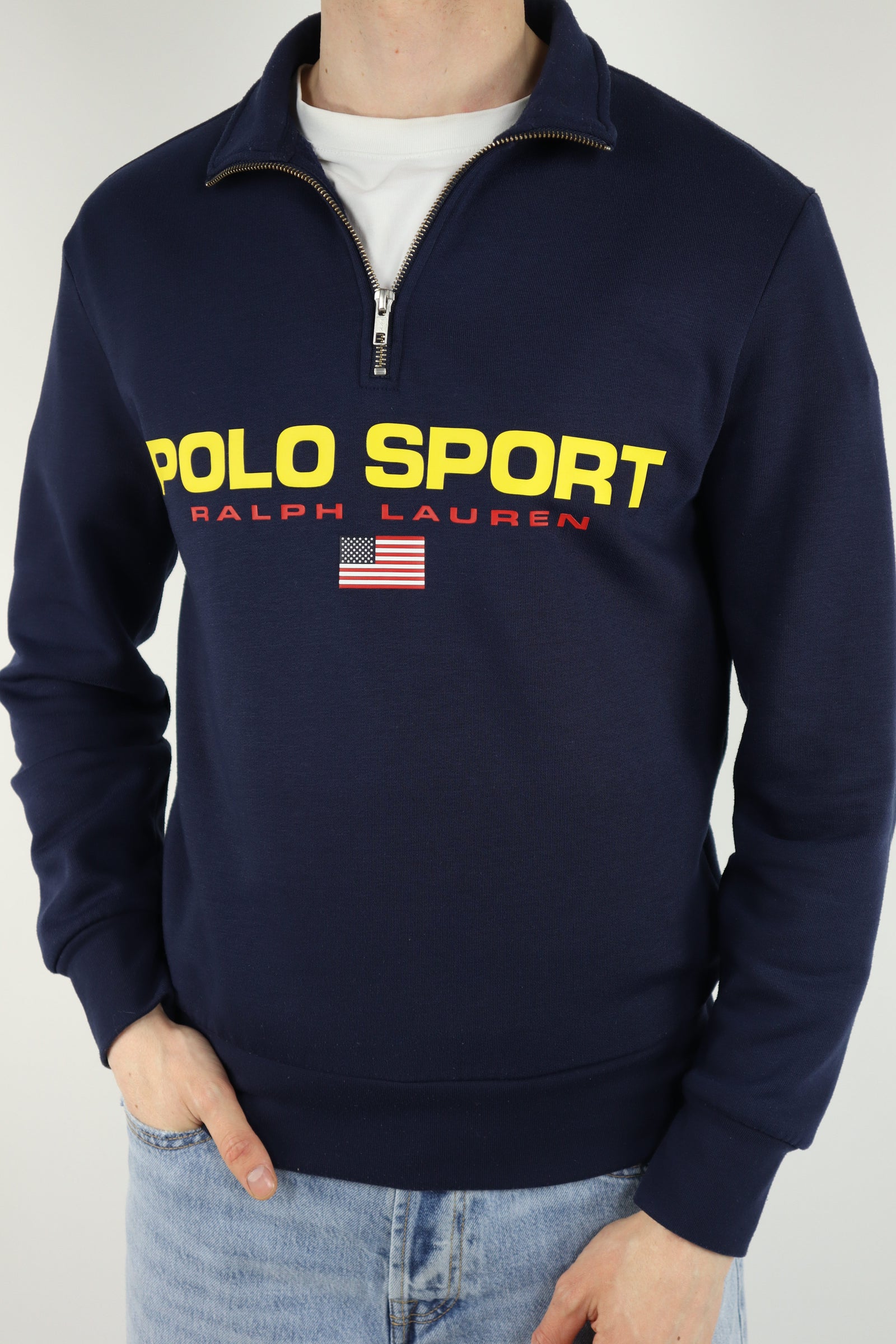 Ralph Lauren polo sport quarter zip - S