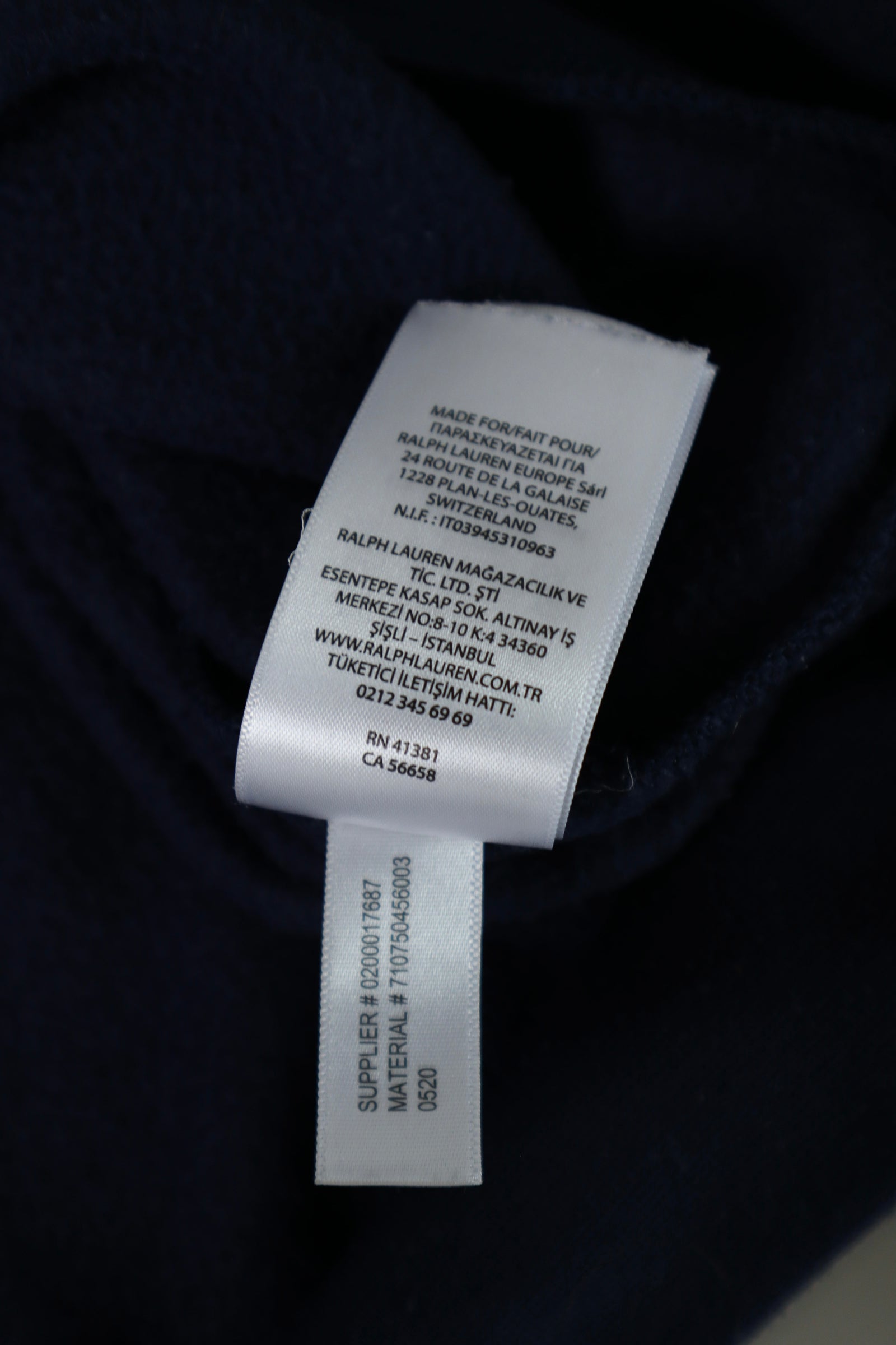 Ralph Lauren polo sport quarter zip - S
